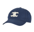 Celine Triomphe Baseball Cap, &pound;190, Accessories, Navy, Cotton, Front view